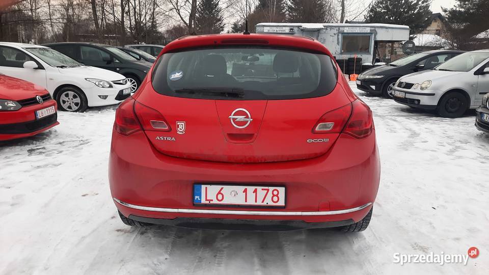 Opel Astra IV Lift 14 16V Benzyna 2012 r Klima ABS Kraśnik