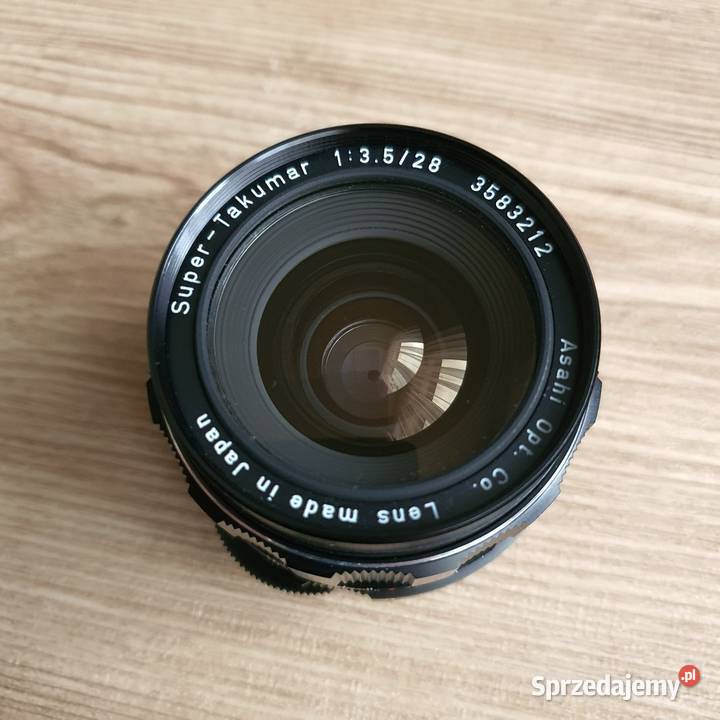 Obiektyw Asahi SuperTekumar 28mm 135 M42