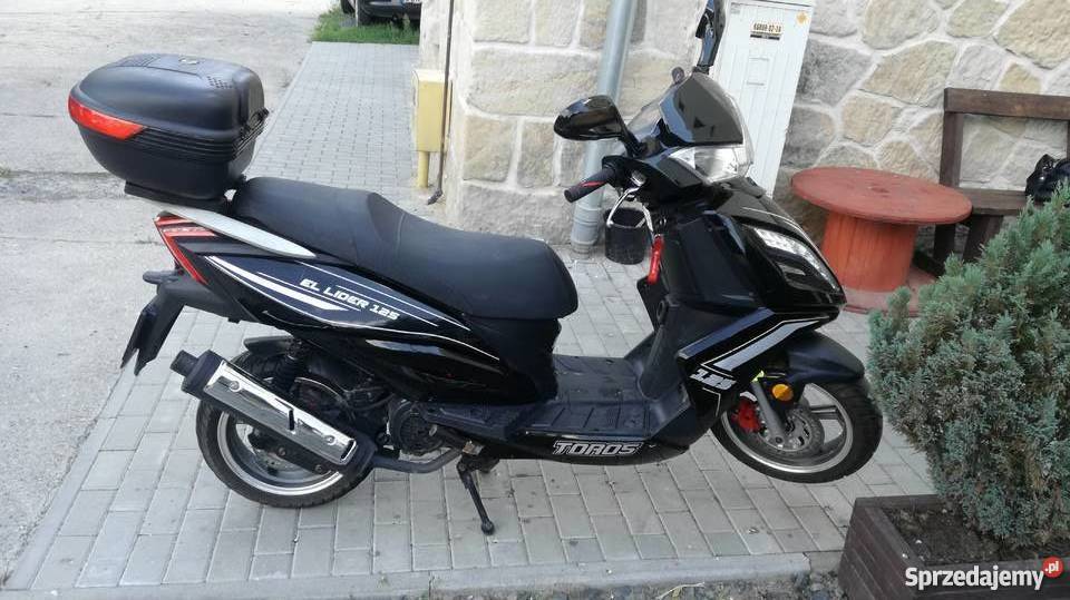 Sprzedam ZIPP TOROS EL LIDER 125 kufry Motocykle, skutery, quady