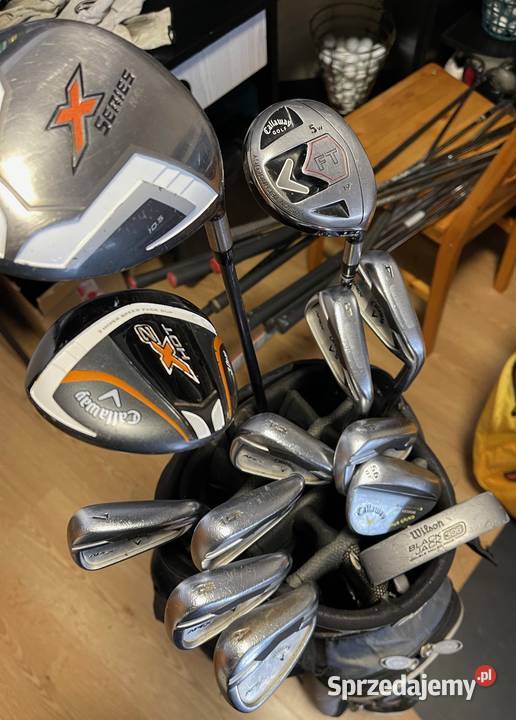 Kije golfowe Callaway Apex zestaw torba Olszyna