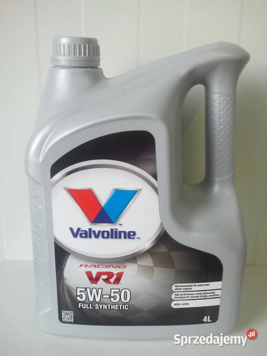 Olej Valvoline VR1 Racing 5W50 4 litry