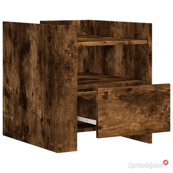 Szafka nocna opalany dąb 45x50x50 materiał Warszawa