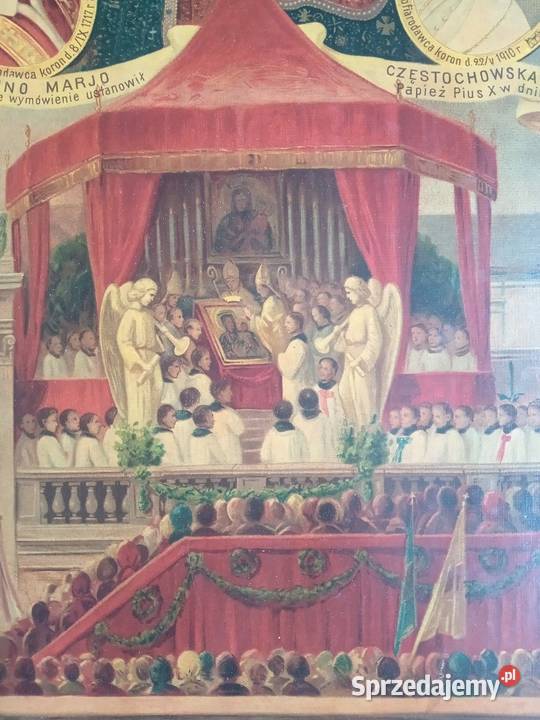 Obraz swiety oleodruk Gdów sprzedam