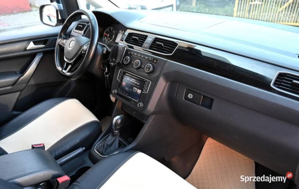 VW Caddy 20 tdi DSG stan Perfekt zamiana wspomaganie kierownicy wielkopolskie Mosina sprzedam