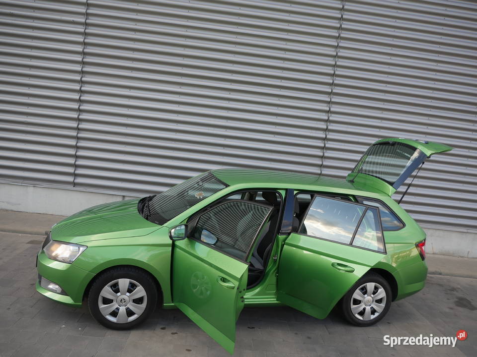 PIĘKNA Skoda FABIA III 14 TDI Zielone KOMBI Gostynin
