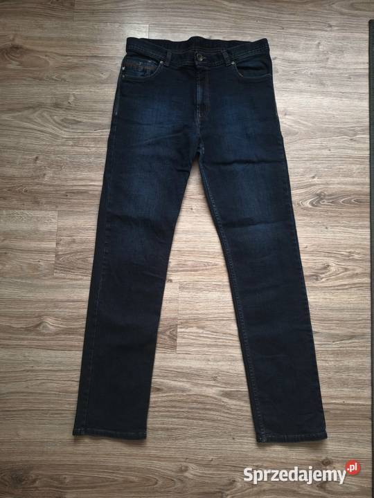 Świetne męskie jeansy Stanley Jeans ciemne Kraków