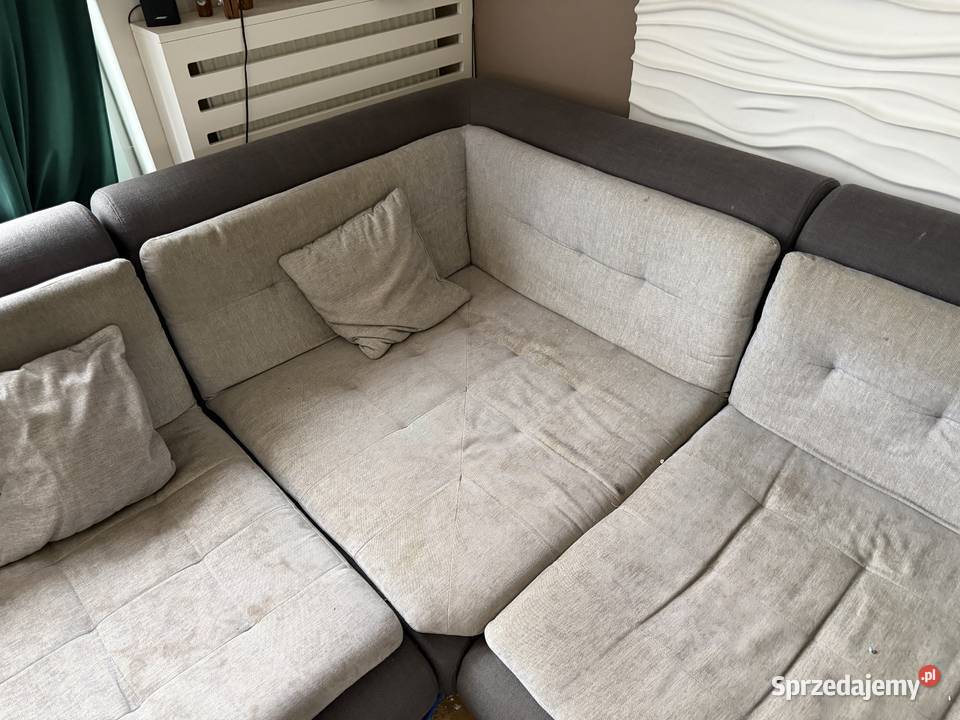 Duży narożnik modulowy kanapa Milanówek