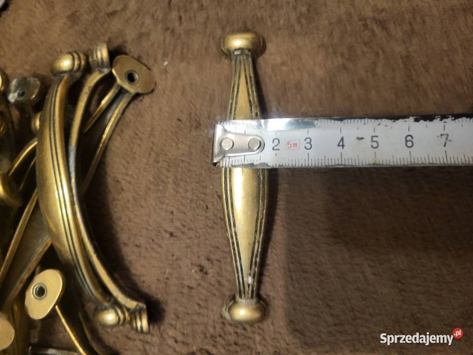 Uchwyty meblowe stare złoto metalowe Uchwyty Gliwice