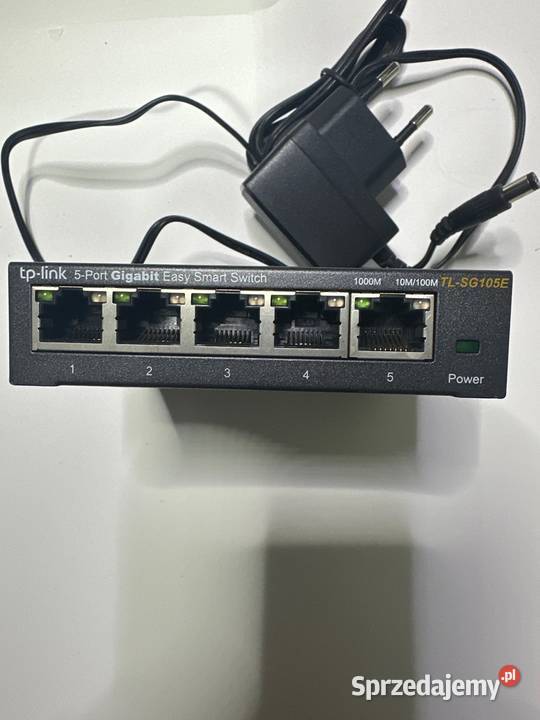Switch TPLINK TLSG105 Gigabit Ethernet 5 portów Gliwice