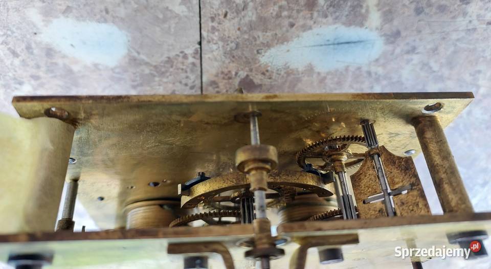 788 Mechanizm zegara linkowego żyłkowego Muller pomorskie Tczew