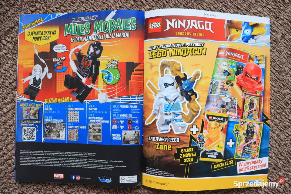 Lego Marvel SpiderMan gazetka 012024 Warszawa