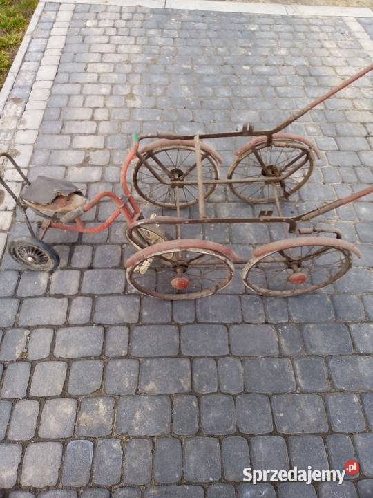 Sprzedam stary wózek i rowerek Pozostałe