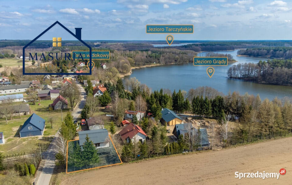 Dom w stanie deweloperskim w Grądach jeziorem mieszkalny Grądy