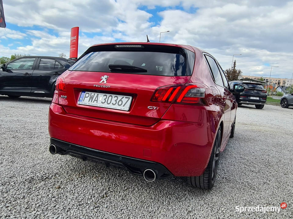 Peugeot 308 GTI 262 Navi 2xPDC Półskóry Full Led światła przeciwmgielne Wągrowiec