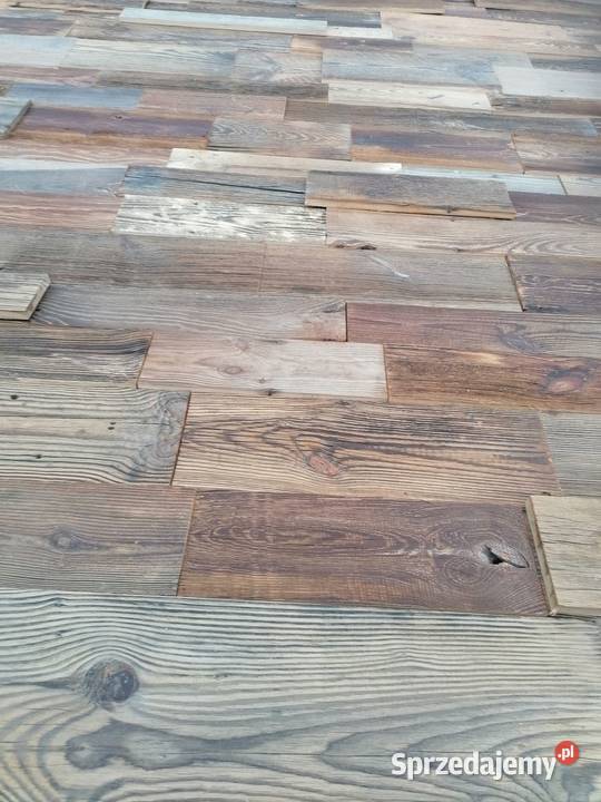 Stare deski panele ścienne 3D dekoracje loft Panele dekoracyjne Janów Lubelski sprzedam