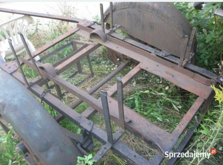 Stary zabytek techniki wojskowej Przyczepka Grójec sprzedam