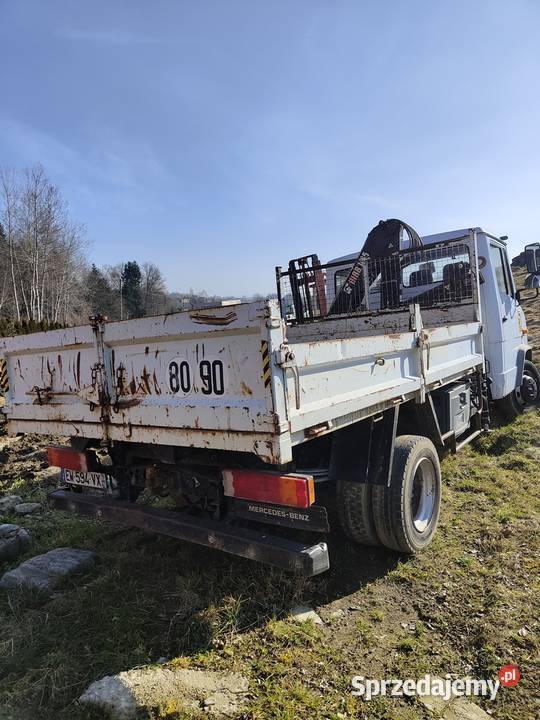 MERCEDES 814D HDS HIAB 0352 Kiper Wywrotka Rok produkcji 2004 Tymowa sprzedam