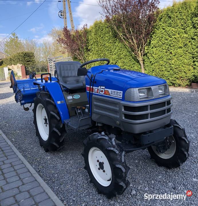 Traktorek 4x4 Iseki TM15 Japoński Glebogryzarka Kraśnik