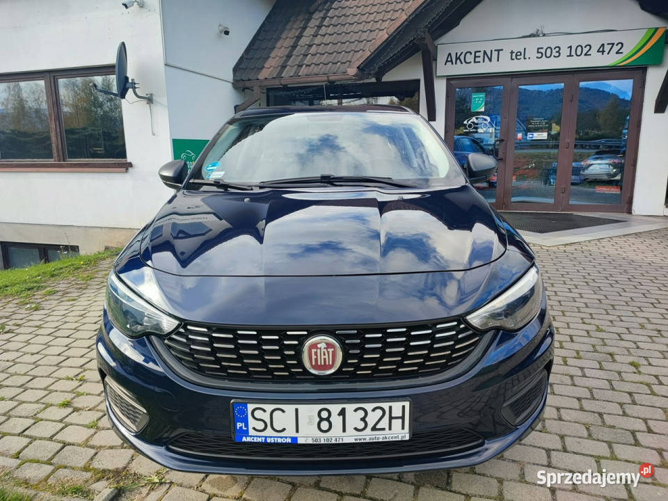 Fiat Tipo Salon Polska bezwypadkowy II 2016 Zarejestrowany w Polsce Tipo Ustroń