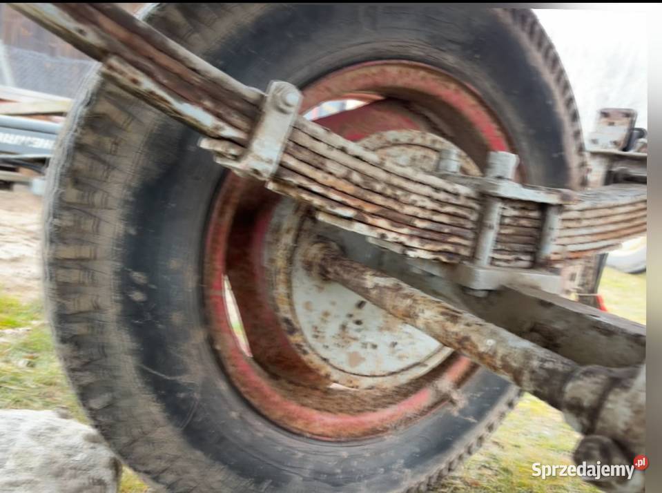 Przyczepa niemiecka 4 t Sienno sprzedam