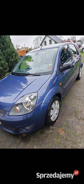 Ford fiesta niebieski śląskie Częstochowa
