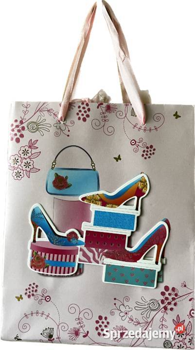 Elegancka Różowa Torebka Prezentowa 3D Kobiet i śląskie