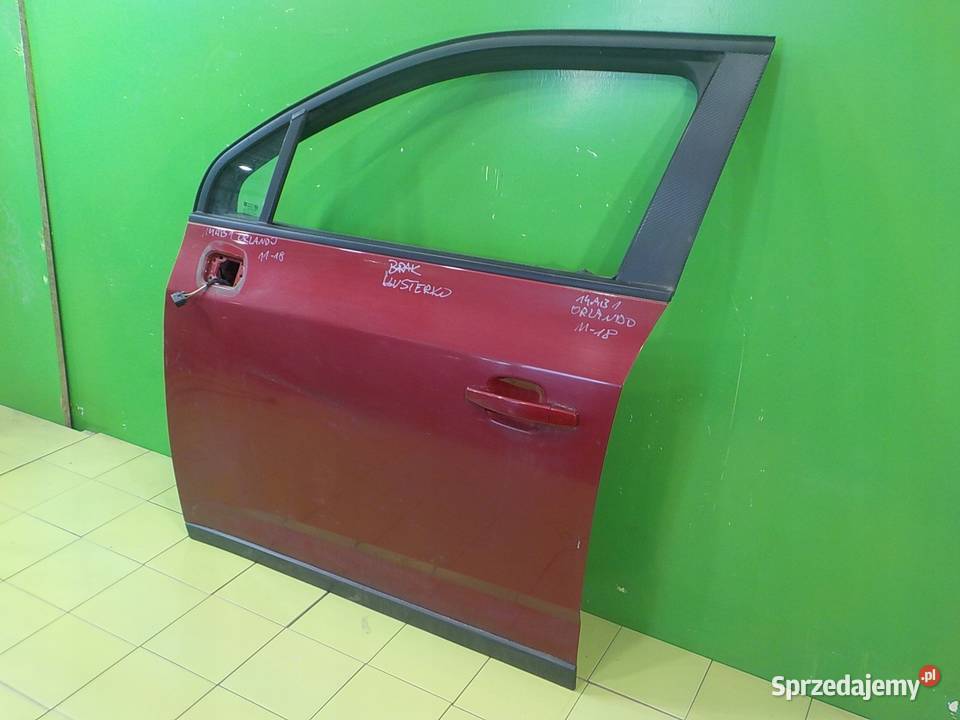 CHEVROLET ORLANDO 11r 5D drzwi lewe przod mazowieckie Suków