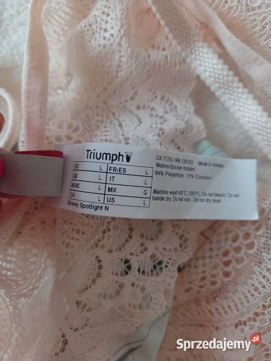 40L Triumph Ekskluzywny biustonosz z Londynu Kraków