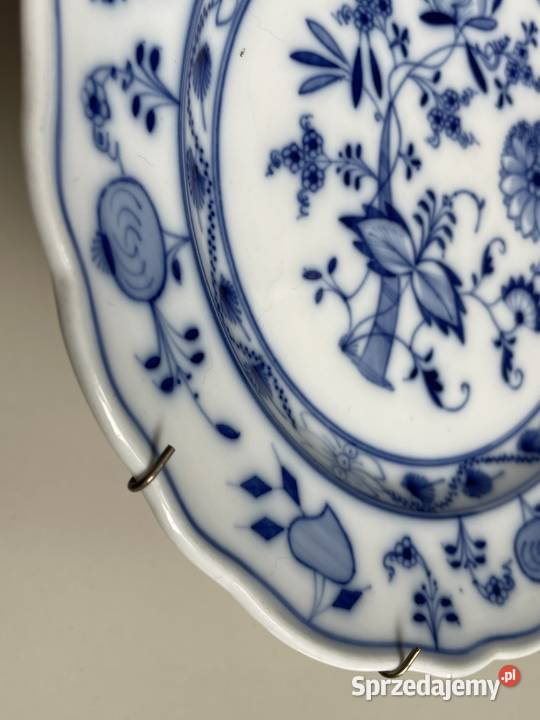 Talerz Meissen Miśnia wzór cebulowy vintage sprzedam