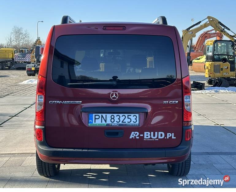 SAMOCHÓD OSOBOWY MARKI MERCEDES CITAN 111 CDI Tuliszków sprzedam