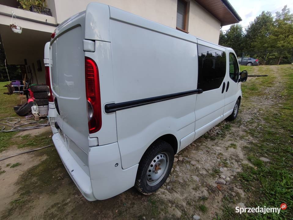 Nissan Primastar 20DCI Long Klima Brygadówka 6os diesel Primastar mazowieckie Płock