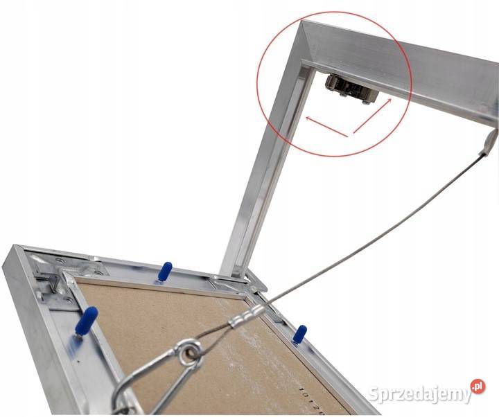 Klapa rewizyjna z uszczelką i wyciąganą płytą Instalacje Kraków