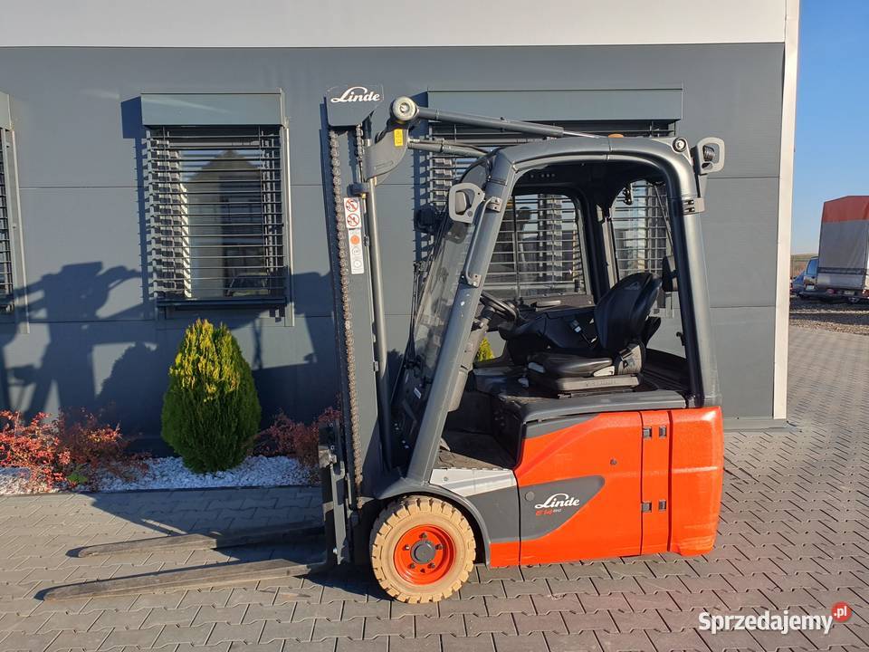 Wózek widłowy LINDE E14 Evo 2016r 7200h E16 E18 małopolskie