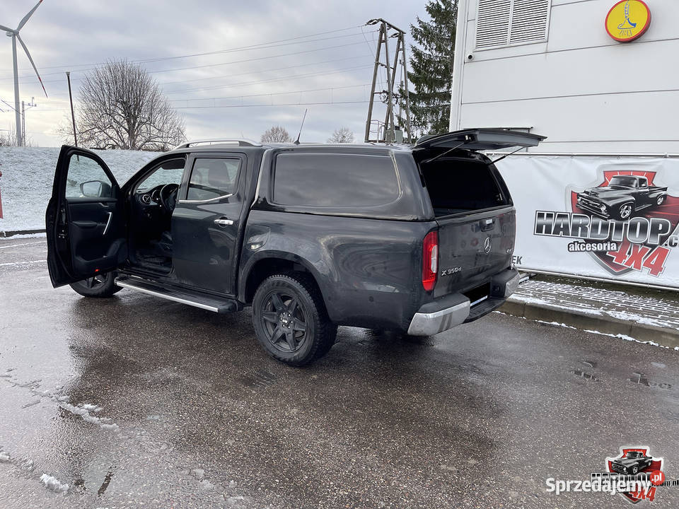Zabudowa Mercedes X pickup hardtop RoadRanger terenowe Pasłęk