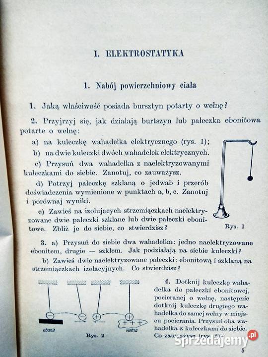 Fizyka zbiór zadań szkolne używane Warszawa sprzedam