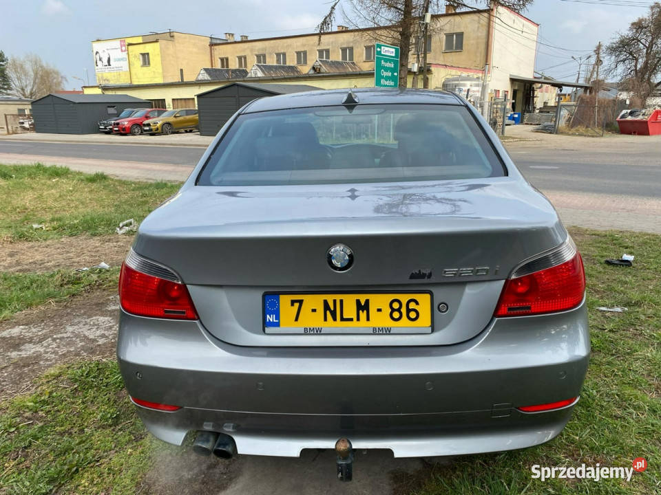 BMW 520 20 Benzyna 170 2005r Sedan XENON Skóry opolskie Nysa sprzedam