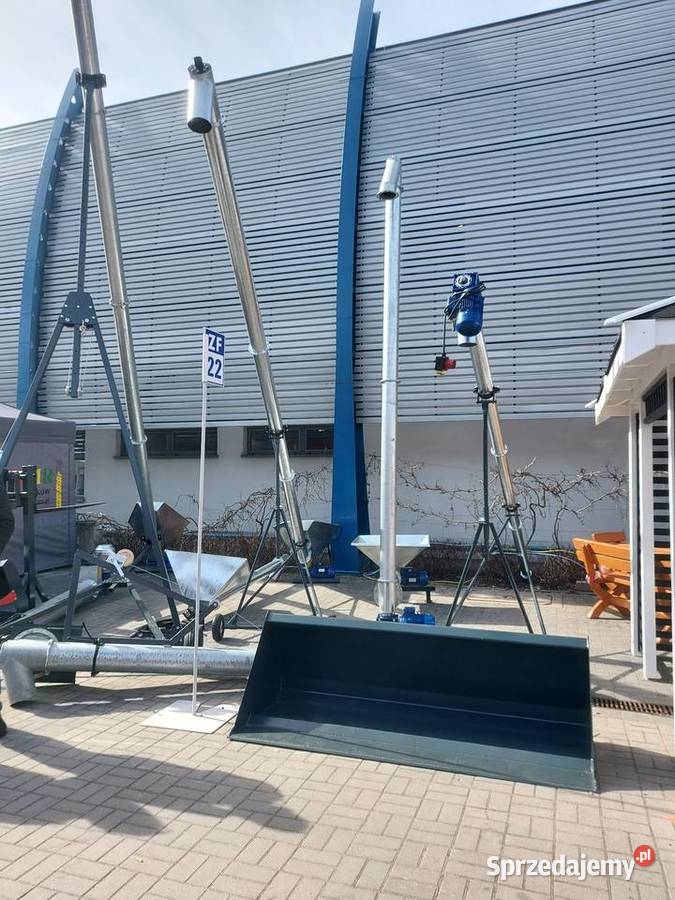 Przenośnik ślimakowy pionowe skośne Żmijka Mroczków Duży