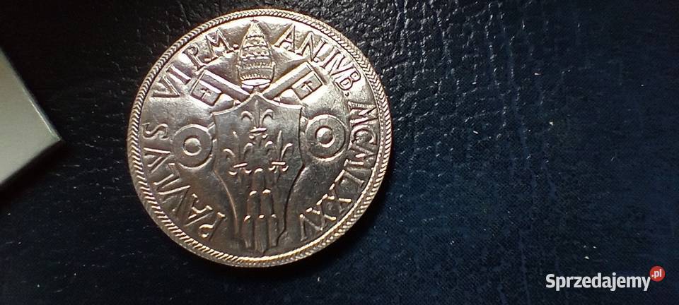 Stare monety 5 lir 1975 Święty Watykan Lesko sprzedam