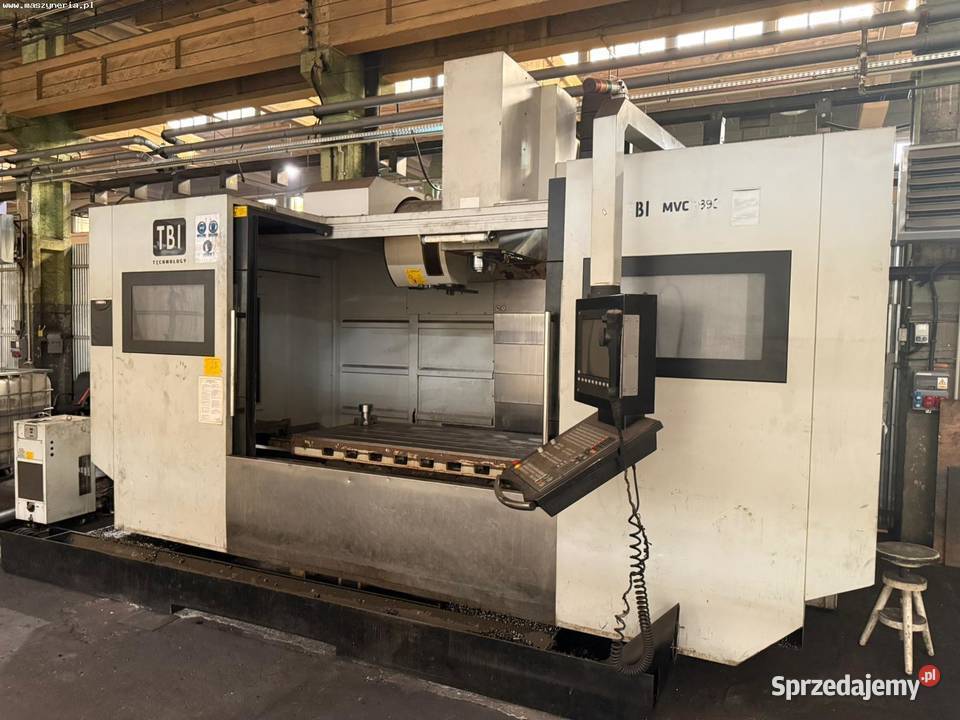 Centrum obróbcze CNC TBI MVC 1890 Biznes i Przemysł dolnośląskie Jelenia Góra sprzedam