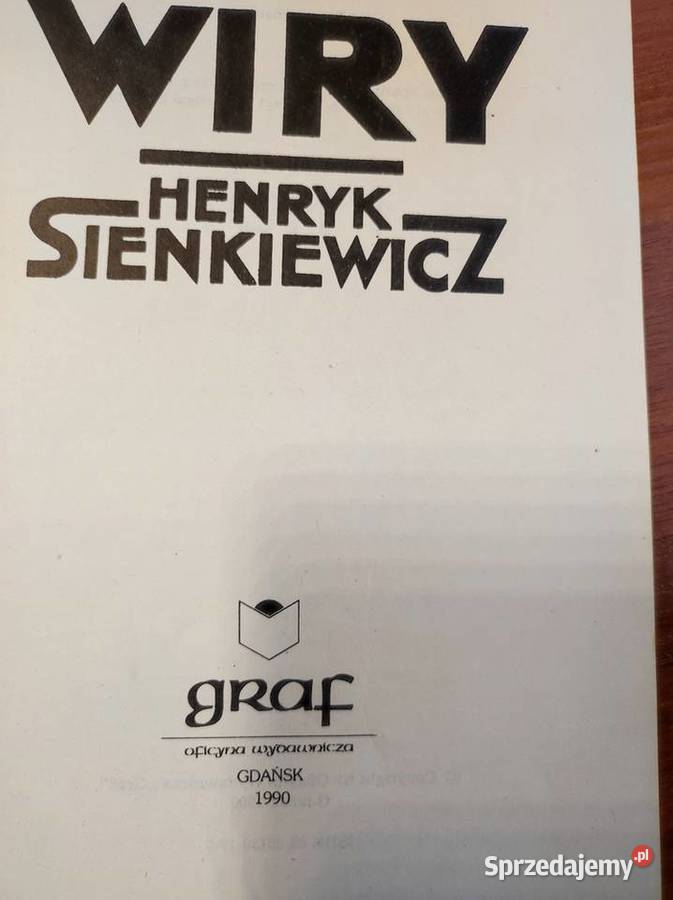Wiry Henryk Sienkiewicz Rok wydania 2000 świętokrzyskie