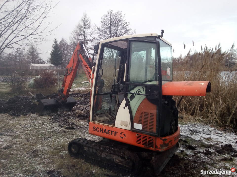 Mini koparaka TEREX SCHAEFF HR 12 Rok produkcji 2002 zachodniopomorskie