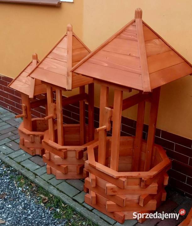 Studnia ogrodowa ozdobna drewniana PRODUCENT Jordanów