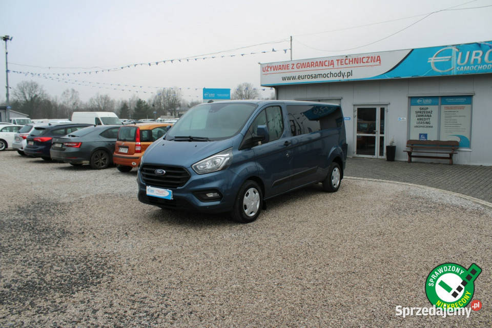 Ford Transit Custom 130HP L2 AUTOMAT Kamera Trend F-vat Gwarancja