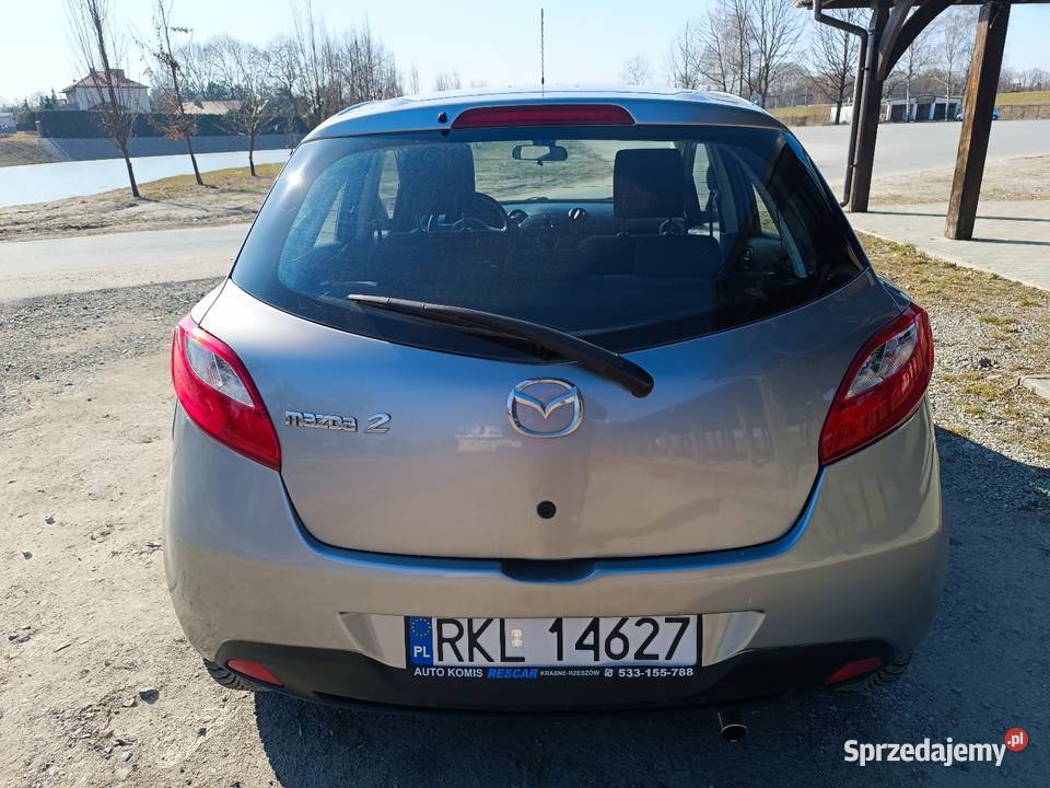 Mazda 2 niski przebieg bogata wersja szary Samochody osobowe Tarnobrzeg