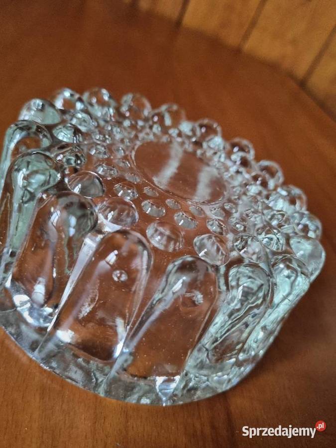 Szklana popielniczka Drost