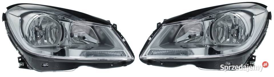 Mercedes W204 1218 Reflektor przedni lampa Lampy przednie