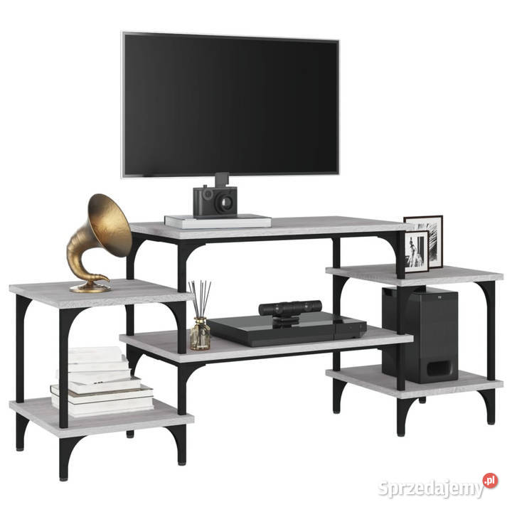 Szafka pod TV szary dąb sonoma 117x35x52 Szafki Warszawa