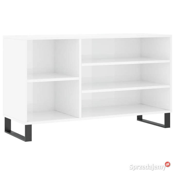 Szafka na buty wysoki połysk biała 102x36x60 mazowieckie Warszawa