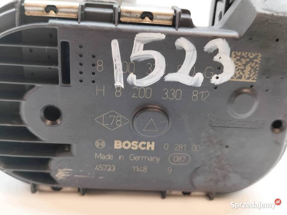 PRZEPUSTNICA 8200330810G 8200330812 20 TURBO Przepustnice świętokrzyskie