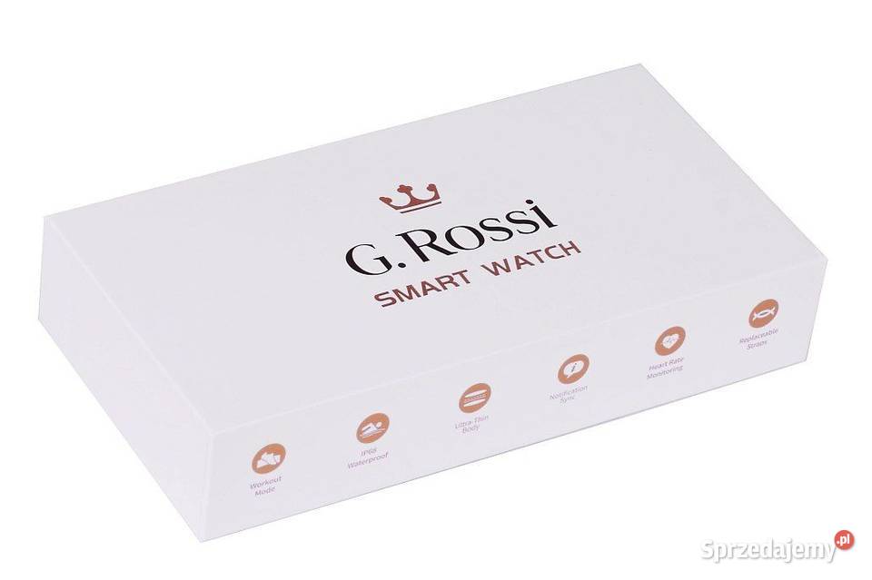 Damski smartwatch GRossi SW0151 czarny Bielsk Podlaski sprzedam